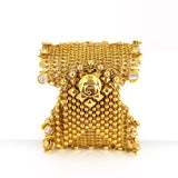 SG Liquid Metal Chainmail CMB9Z-AG (antique gold finish) Bracelet by Sergio Gutierrez