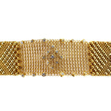 SG Liquid Metal Chainmail CMB3Z-AG (antique gold finish) Bracelet by Sergio Gutierrez