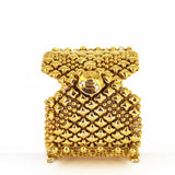 SG Liquid Metal Chainmail CMB3Z-AG (antique gold finish) Bracelet by Sergio Gutierrez