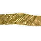 SG Liquid Metal B44-AG Antique Gold Finish Bracelet by Sergio Gutierrez