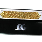 SG Liquid Metal B44-AG Antique Gold Finish Bracelet by Sergio Gutierrez