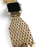 APPLE-WBQ2-AG Antique Gold Finish Watch Band Compatible with Apple Watch® by Sergio Gutierrez
