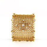 SG Liquid Metal Chainmail CMB3Z-AG (antique gold finish) Bracelet by Sergio Gutierrez