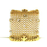 SG Liquid Metal Chainmail CMB4Z-AG (antique gold finish) Bracelet by Sergio Gutierrez
