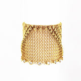 SG Liquid Metal Chainmail CMB6Z-AG (antique gold finish) Bracelet by Sergio Gutierrez