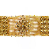 SG Liquid Metal Chainmail CMB8ZCR-AG (antique gold finish) Bracelet by Sergio Gutierrez