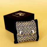 SG Liquid Metal Chainmail CMB8ZCR-AS (antique silver finish) Bracelet by Sergio Gutierrez