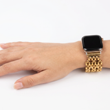 APPLE-WB42-AG Antique Gold Finish Watch Band Compatible with Apple Watch® by Sergio Gutierrez