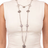 SG Liquid Metal LEN 3954 – AS (antique silver finish) Necklace / Chain by Sergio Gutierrez