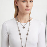 SG Liquid Metal CH6-AS Antique Silver Necklace by Sergio Gutierrez