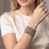 SG Liquid Metal TB32Z–N Chrome Finish Bracelet by Sergio Gutierrez
