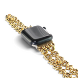 APPLE-WB41-AG Antique Gold Finish Watch Band Compatible with Apple Watch® by Sergio Gutierrez