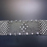 SG Liquid Metal Chainmail CMB3Z-AS (antique silver finish) Bracelet by Sergio Gutierrez