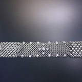 SG Liquid Metal Chainmail CMB2 Z - AS (antique silver finish) Bracelet by Sergio Gutierrez