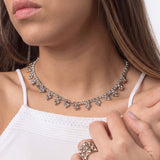 SG Liquid Metal MINI-J-N - Chrome Finish Necklace by Sergio Gutierrez