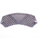 SG Liquid Metal Chainmail CMB6Z-AS (antique silver finish) Bracelet by Sergio Gutierrez