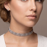 SG Liquid Metal TC23-N Chrome Finish Choker by Sergio Gutierrez