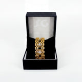 SG Liquid Metal RTB27 – AG (24K antique gold finish) Bracelet by Sergio Gutierrez