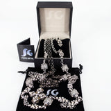 SG Liquid Metal LEN 3945 – AS (antique silver finish) Necklace by Sergio Gutierrez