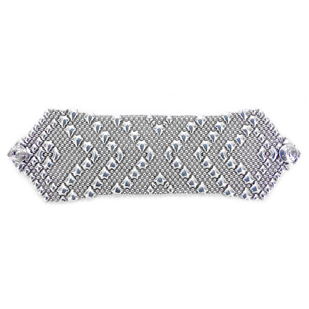 SG Liquid Metal B108-N (Chrome Finish) Bracelet by Sergio Gutierrez