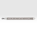 SG Liquid Metal MINI A - AS Antique Silver Bracelet by Sergio Gutierrez