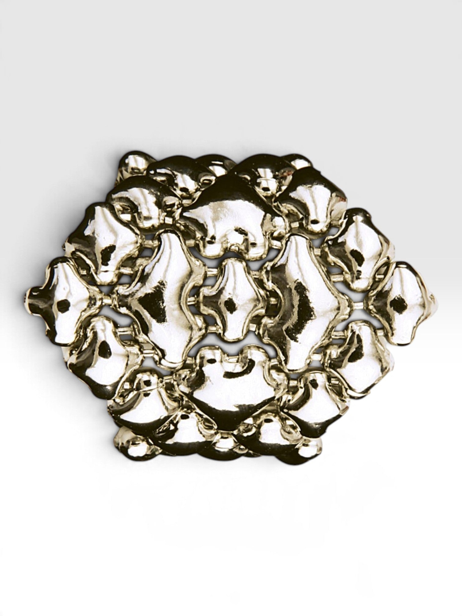 SG Liquid Metal RING3 - AS Antique Silver Ring by Sergio Gutierrez