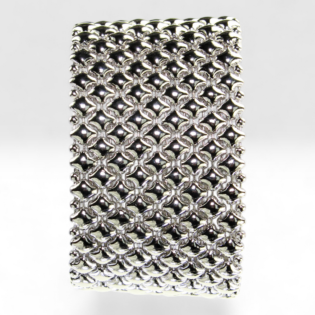 SG Liquid Metal B8-N Chrome Finish Bracelet by Sergio Gutierrez
