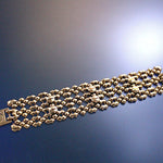 SG Liquid Metal TB42 AG – Antique Gold Finish – Bracelet by Sergio Gutierrez