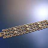 SG Liquid Metal TB42 AG – Antique Gold Finish – Bracelet by Sergio Gutierrez