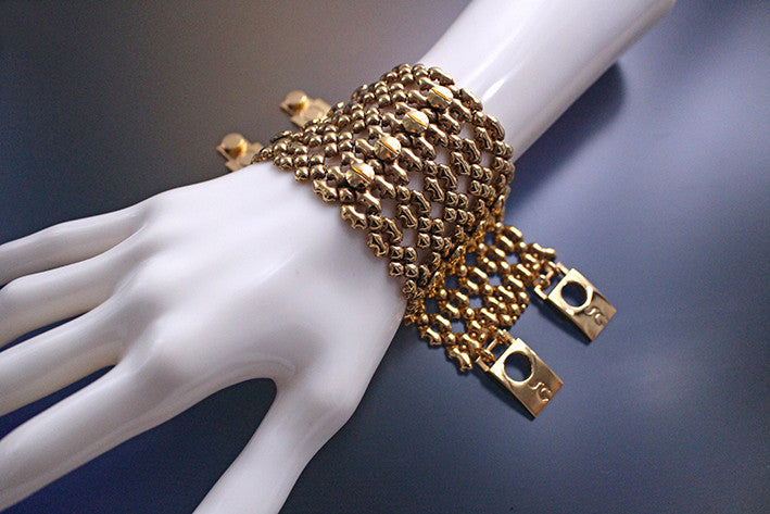 SG Liquid Metal TB43 AG – Antique Gold Finish – Bracelet by Sergio Gutierrez