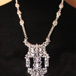 SG Liquid Metal LEN 3982 – Antique silver finish necklace by Sergio Gutierrez