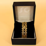 SG Liquid Metal TB41 AG – Antique Gold Finish – Bracelet by Sergio Gutierrez
