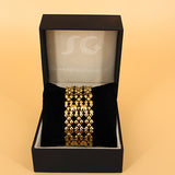 SG Liquid Metal TB42 AG – Antique Gold Finish – Bracelet by Sergio Gutierrez