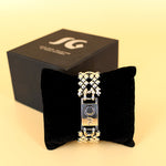 SG Liquid Metal TB41 AS – Antique Silver Finish – Bracelet by Sergio Gutierrez