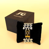 SG Liquid Metal TB42 – Antique Silver and Gold Finish – Bracelet by Sergio Gutierrez