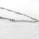 SG Liquid Metal CHMA-5-AS (Antique Silver Finish) Necklace Accessory by Sergio Gutierrez