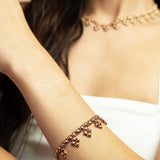 SG Liquid Metal MINI-K-RG Rose Gold Finish Bracelet by Sergio Gutierrez