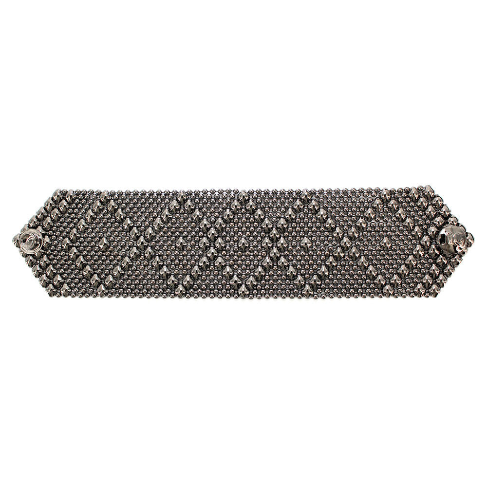 SG Liquid Metal B10-BLK Black Chrome Finish Bracelet by Sergio Gutierrez