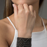 SG Liquid Metal B10-BLK Black Chrome Finish Bracelet by Sergio Gutierrez