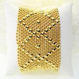 B10 – G24K Gold 24k Finish Bracelet by Sergio Gutierrez