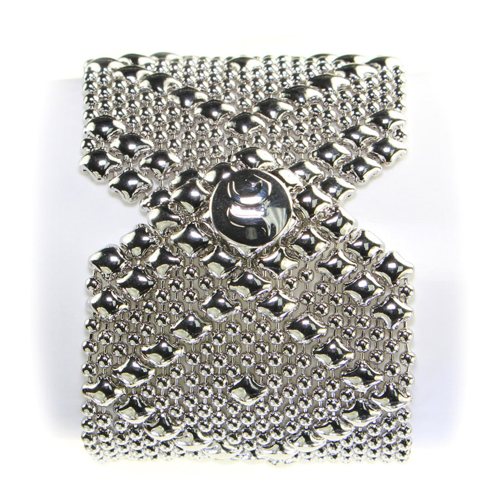SG Liquid Metal B10-N Chrome Finish Bracelet by Sergio Gutierrez