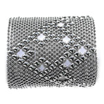 SG Liquid Metal B103-AS Antique Silver Bracelet by Sergio Gutierrez