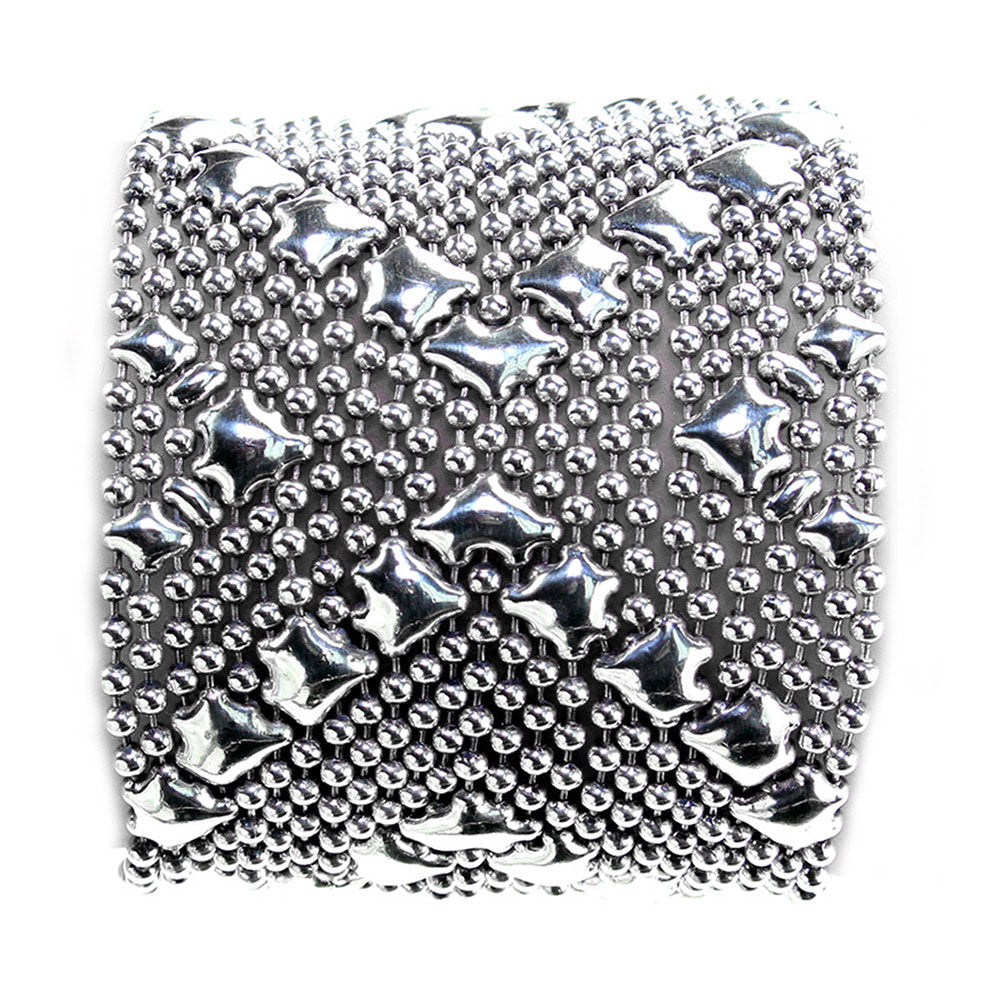 SG Liquid Metal B105-AS Antique Silver Bracelet by Sergio Gutierrez