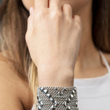 SG Liquid Metal B108-AS Antique Silver Bracelet by Sergio Gutierrez