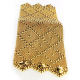 SG Liquid Metal B11–AG Antique Gold Finish Bracelet by Sergio Gutierrez