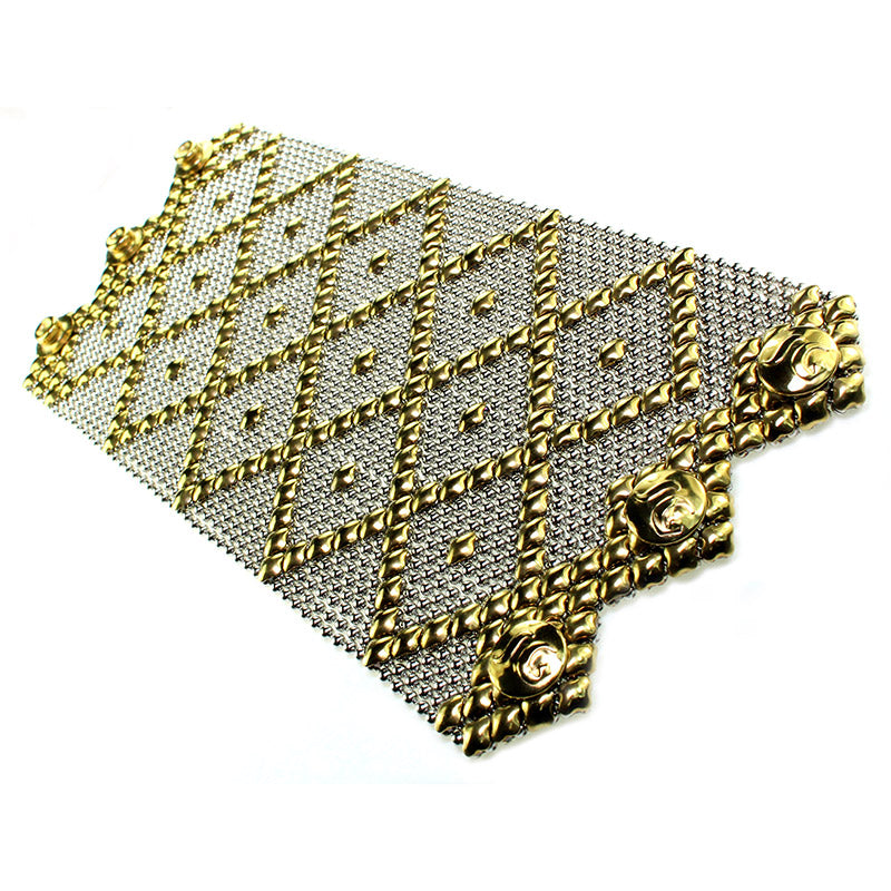 SG Liquid Metal B11 - SS / Gold Titanium (Stainless Steel Bracelet) by Sergio Gutierrez