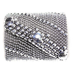 SG Liquid Metal B27-AS Antique Silver Bracelet by Sergio Gutierrez