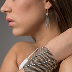 SG Liquid Metal B27-N Chrome Finish Bracelet by Sergio Gutierrez