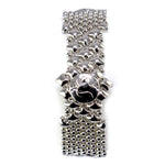 SG Liquid Metal B3-N Chrome Finish Bracelet by Sergio Gutierrez