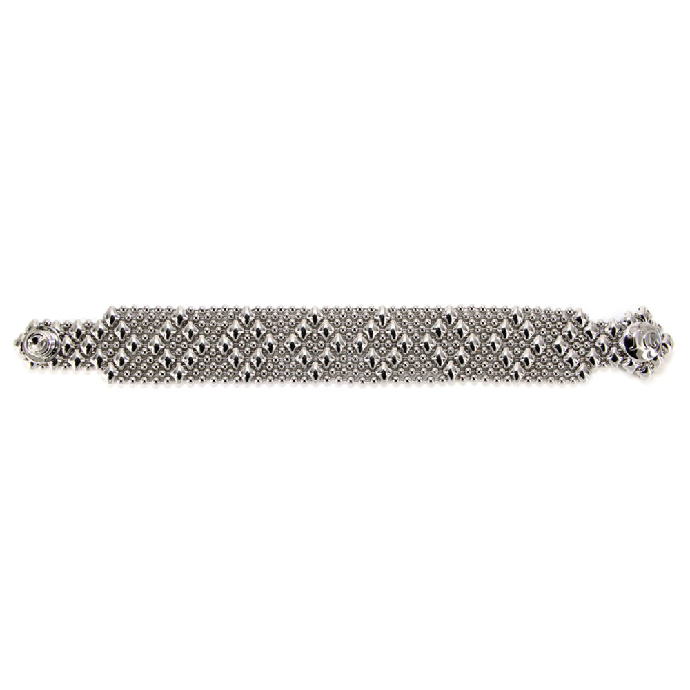SG Liquid Metal Bracelet by Sergio Gutierrez B4-N Chrome Finish Bracelet